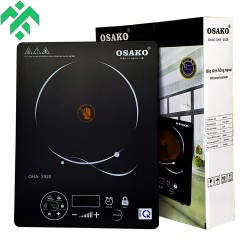 Bếp hồng ngoại 2000W Osako OHA-2020 mặt kính ceramic siêu bền, điều khiển cảm ứng